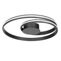 ILUMINAT - Plafoniera REDO Torsion 01-4359 LED 40W 3779lm 2700K/4000K Sand Black IP20