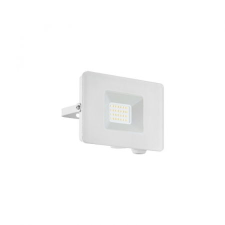 BLACK FRIDAY 2024 - Proiector exterior EGLO FAEDO 33153, LED 20W 1800lm 5000k, Aluminiu/Alb