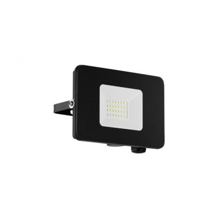 BLACK FRIDAY 2024 - Proiector exterior EGLO Faedo, LED, 20W, 1800 lm, 5000K, Aluminiu, Negru - 97456