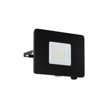 BLACK FRIDAY 2024 - Proiector exterior EGLO Faedo, LED, 30W, 2750 lm, 5000K, Aluminiu, Negru - 97457