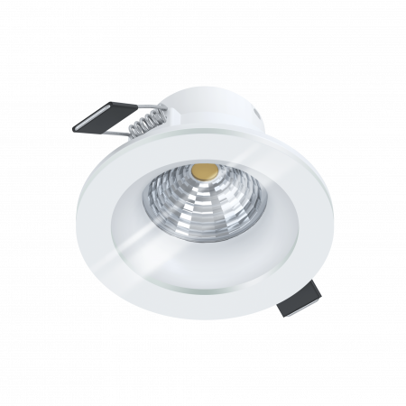 Fixe - Spot incastrat dimmabil EGLO SALABATE 98241, LED 6W 450lm 4000K 2044 Ø88mm, Alb