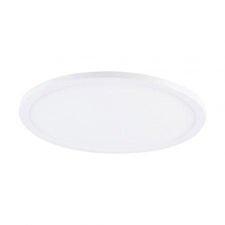 Fixe - Spot incastrat EGLO FUEVA FLEX 98868, LED 24W, 2700lm, 4000K, Aluminiu, Alb, Plastic, Alb
