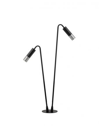 Stalpi - Stalp exterior Nova Luce AETHER 9030849 LED 10W 3000K 141lm Sandy Black Aluminium & Smoking Glass  IP65