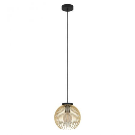 BF LUSTRE - Suspensie EGLO VENEZUELA 900166 E27 1x40W Ø235 Negru Auriu