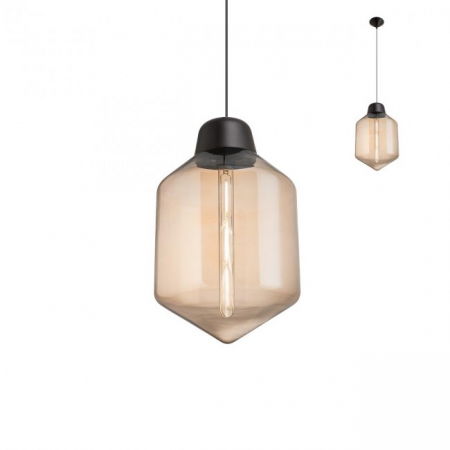 ILUMINAT INTERIOR - Suspensie REDO Amno 01-1772 E27 1x42W Ø260 IP20 Champagne