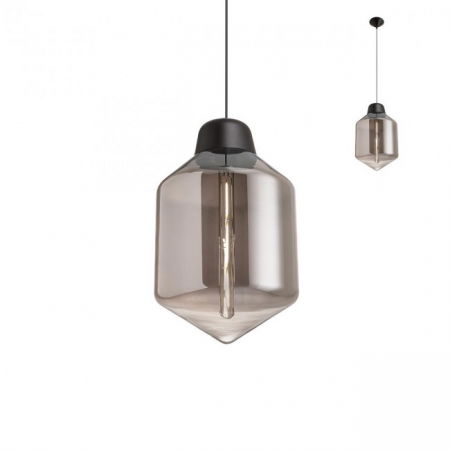 ILUMINAT INTERIOR - Suspensie REDO Amno 01-1773 E27 1x42W Ø260 IP20 Smoky