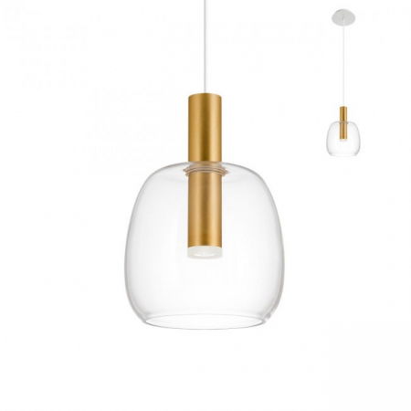 BLACK FRIDAY - Pendul REDO Candela 01-1819 COB LED 6.6W 3000K 470lm Nedimabil Gold