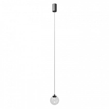 Suspensie Redo Irides, sticla transparenta, LED, 3W, 209 lumeni, alb cald 3000K, D.10 cm, 01-3956 [0]