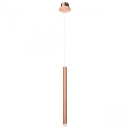 Suspensie REDO Madison 01-2044 LED 4W h200 Ø34 272lm 3000K IP20 Nedimabil Cupru mat [0]