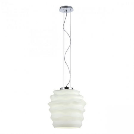 BLACK FRIDAY - Suspensie REDO Magma 01-1141 E27 1x42W Ø300 IP20 Alb Opal