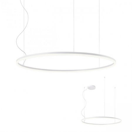BLACK FRIDAY - Suspensie Redo Orbit LED Direct Light alb mat  66W  7128/5282 lumeni  alb cald  3000K 01-1714