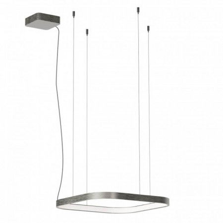BF LUSTRE - Suspensie Redo Orion, foggy nickel, LED CCT, 40W, 2609 lumeni, 2700K/3000K/4000K, L.50 cm, 01-3892