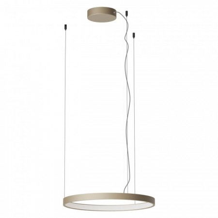 BF LUSTRE - Suspensie Redo Orion Round, silver coffee, LED CCT, 40W, 2660 lumeni, 2700K/3000K/4000K, D.50 cm, 01-3867