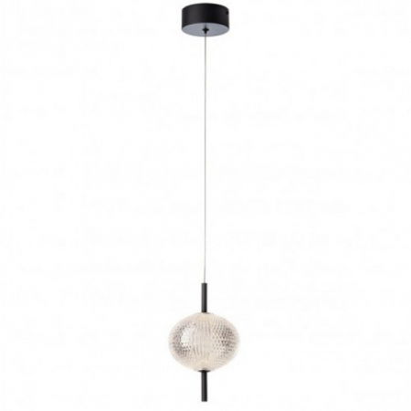 ILUMINAT - Pendul Smarter Ventura, negru mat, LED, 6W, 667 lumeni, alb cald 3000K, H.25 cm, 01-4023