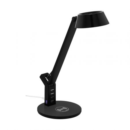 ILUMINAT - Veioza EGLO BANDERALO 99832, LED 8W, 480lm, 3000-6300K, Plastic, Negru