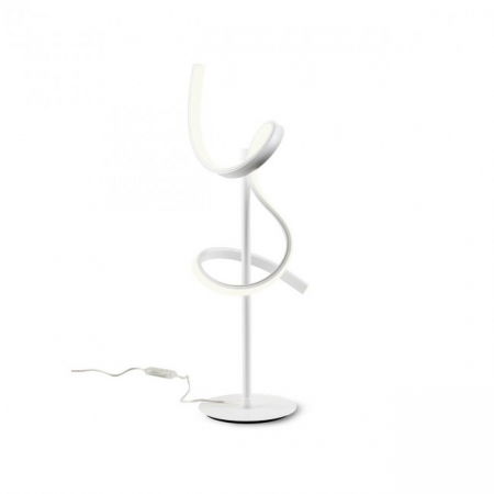 BLACK FRIDAY - Veioza interior Redo GODART 01-2106 LED 12W h530 Ø160 804lm 3000K IP20 Nedimabil Alb Mat