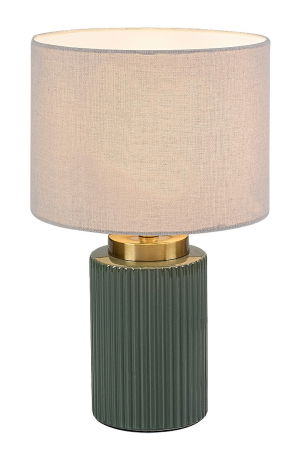 Veioze - Veioza Rabalux Glovy E14 1x MAX 40W ceramică textil verde IP20