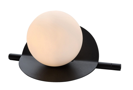 ILUMINAT - Veioza Rabalux Jules G9 1x MAX 5W metal sticlă negru IP20