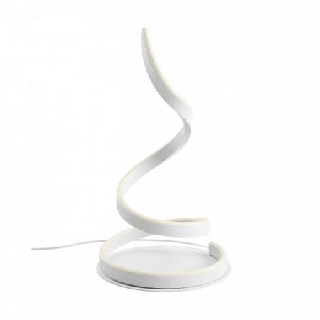 BF VEIOZE - Veioza Redo Scroll, alb mat, LED, 19W, 1050 lumeni, 3000K/4000K/6000K, H. 46 cm, 01-4278