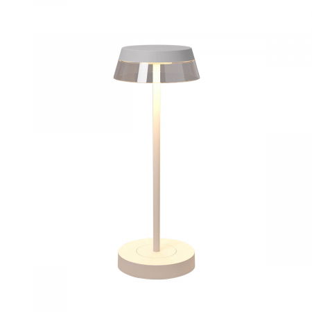 Reincarcabile - Veioza reincarcabila, REDO, ILUNA, R90306, sand white, LED, 2,5W, 206 lm, 2700/3000K, stepless dimmable 100% - 5%, IP65