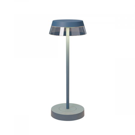 Reincarcabile - Veioza reincarcabila, REDO, ILUNA, R90310,  BLUE, LED, 2,5W, 206 lm, 2700/3000K, stepless dimmable 100% - 5%, IP65