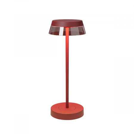 Reincarcabile - Veioza reincarcabila, REDO, ILUNA, R90311, RUBY RED, LED, 2,5W, 206 lm, 2700/3000K, stepless dimmable 100% - 5%, IP65