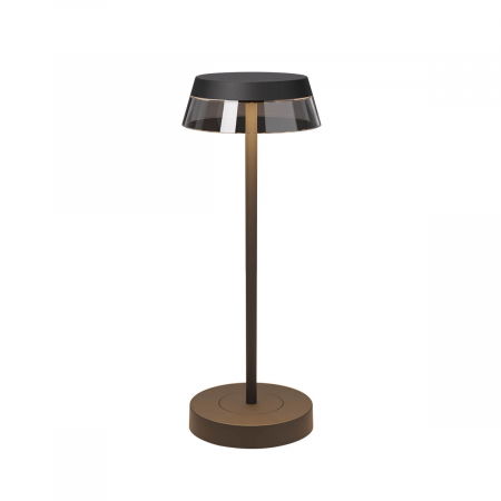 Reincarcabile - Veioza reincarcabila, REDO, ILUNA, R90312, SAND JET BLACK, LED, 2,5W, 206 lm, 2700/3000K, stepless dimmable 100% - 5%, IP65