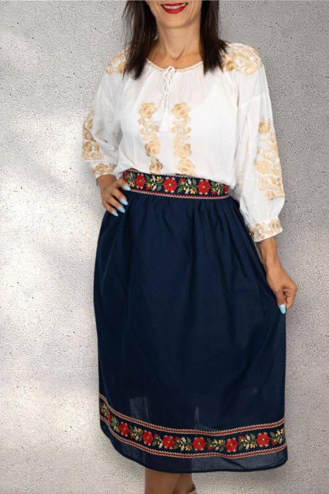 Fusta stilizata cu motive traditionale Filipa 2 [2]