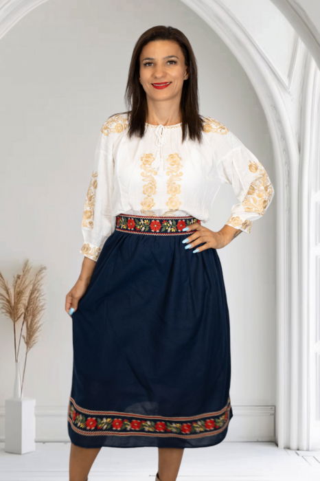 Fusta stilizata cu motive traditionale Filipa 2 [1]