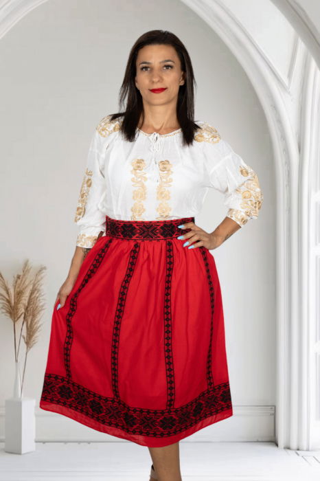 Fusta stilizata cu motive traditionale Ioana 9 [1]