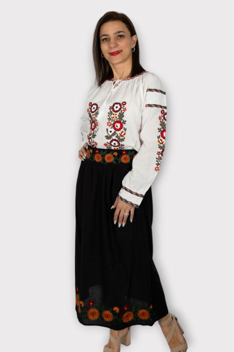 Fusta stilizata Floarea Soarelui 2 [1]