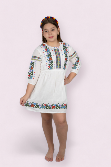 Rochie traditionala fetite Dorina 2 [3]
