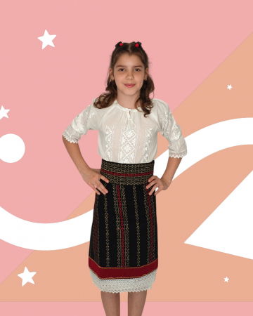 Fetite - Costum Catrinta si Brau fetite 2