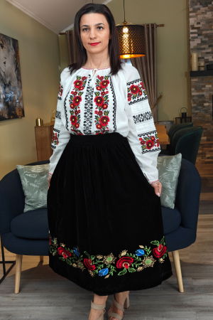 Femei - Fusta catifea 4