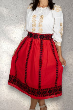 Fusta stilizata cu motive traditionale Ioana 9 [1]