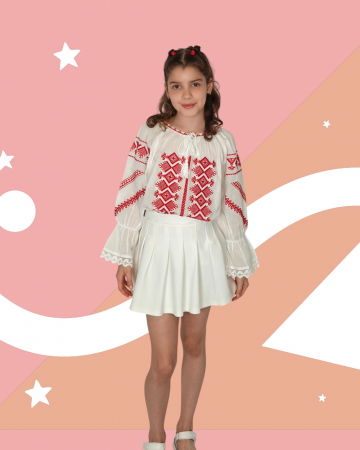 Fetite - Ie traditionala fetite Franci 4