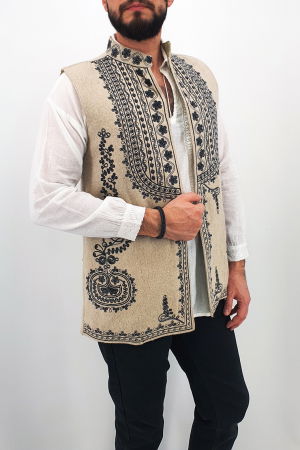 Barbati - Vesta brodata Ahile 2