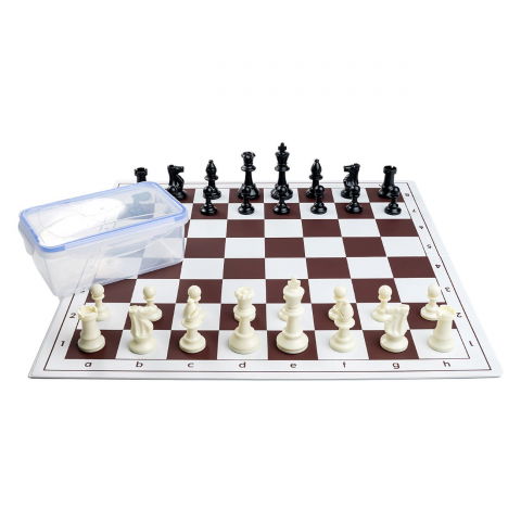 Edu/Club - Set Scoala new edition - cu tabla alb/maro