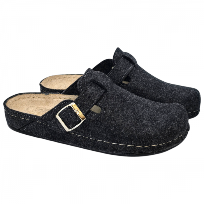 Papuci de casa Doss 259 gri inchis - barbati [2]