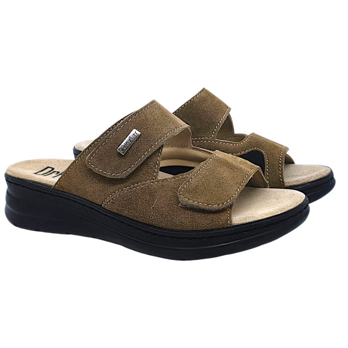 Papuci Dr Feet 5012 maro - dama [2]