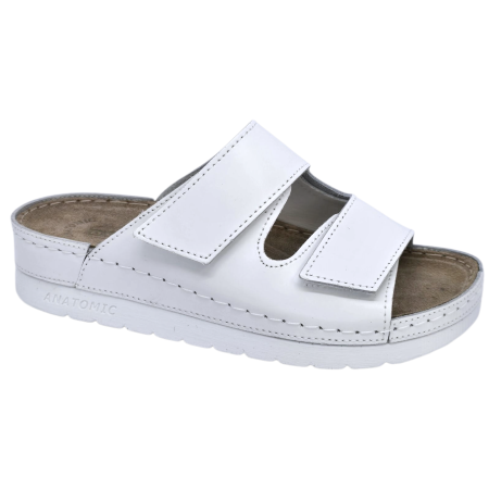 Papuci Doss 514 alb - dama - pentru picior cu monturi [0]