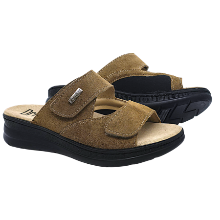 Papuci Dr Feet 5012 maro - dama [2]