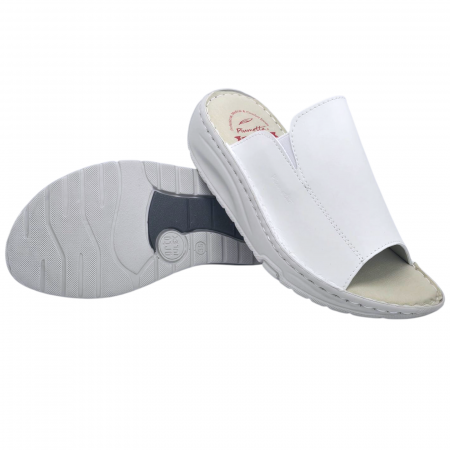 Papuci Piumetta 6264 alb - dama [3]