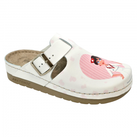 Încălțăminte cu talpă ortopedică - Saboti medicali Doss 490 doctor - dama