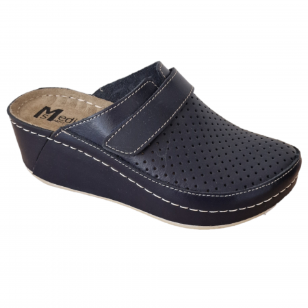 Încălțăminte cu talpă ortopedică - Saboti medicali Medi+ 666.2 albastru - dama
