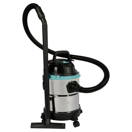 Electrocasnice - Aspirator Detoolz DZ-CI104, 1000W, Aspirare uscata/umeda, 20L, Inox