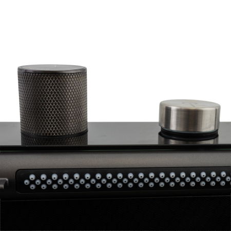 Chiuveta multifunctionala Mixxus, Cuva 220mm, Nano Black, Finisaj Decor, Otel inoxidabil [14]