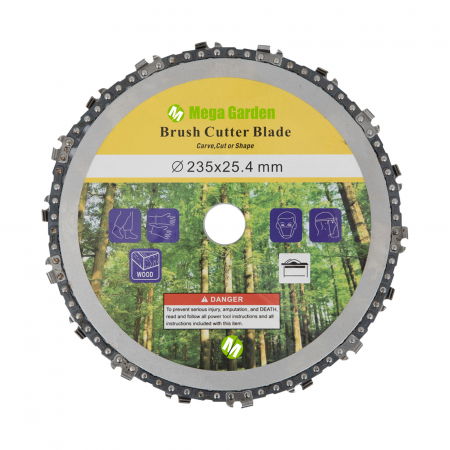 Accesorii pentru motocoase - Disc cu Lant de drujba pentru motocoasa