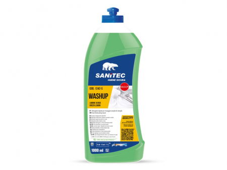 Produse curatare bucatarie - Detergent lichid vase, 1000 ml Washup, Sanitec
