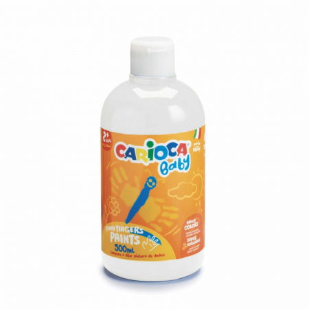Pictură cu degetele, Vopsea Baby Finger Paint - Acuarele si vopsea Tempera Baby Finger Paint la borcan de 500 ml.